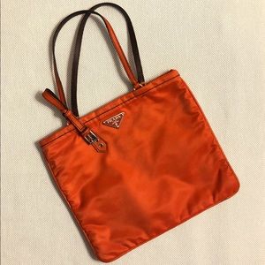 Vintage Prada Mini Tessuto Tote